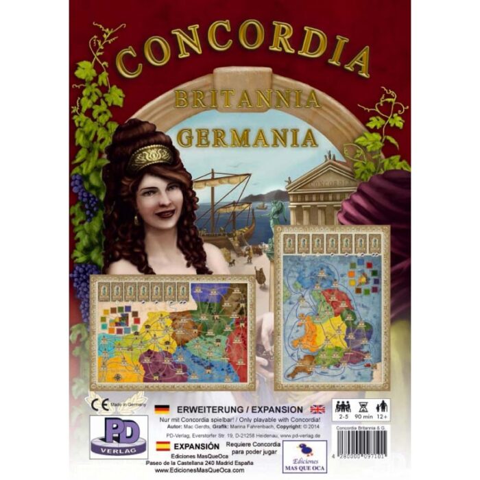 Concordia Expansión Britania Germania