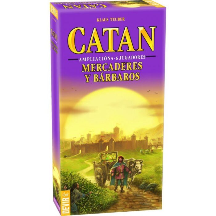 Catan. Mercaderes y Barbaros Exp. 5-6 jug.