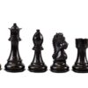 Piezas de madera mod. Kings Bridal 3,75" Ebonizado - Imagen 3
