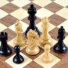Piezas de madera mod. Kings Bridal 3,75" Ebonizado